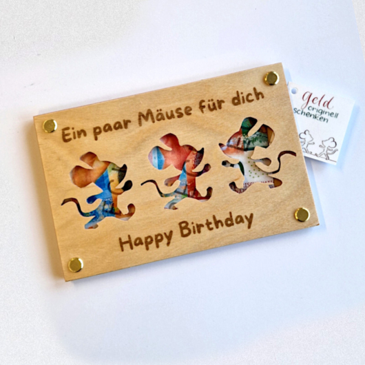 Geld originiell schenken