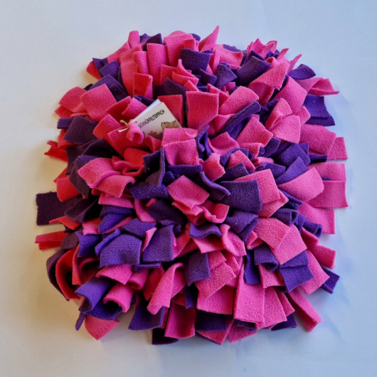 Schnüffelteppich violett-pink
