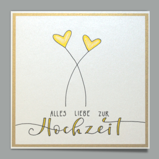 Web Glueckwunschkarte Alles Liebe zur Hochzeit