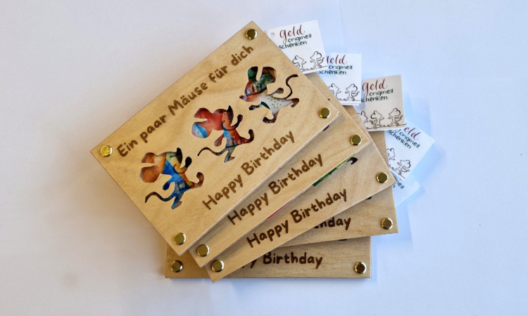 Titelbild Mäuse zum Geburstag Titelbild Mäuse zum Geburstag