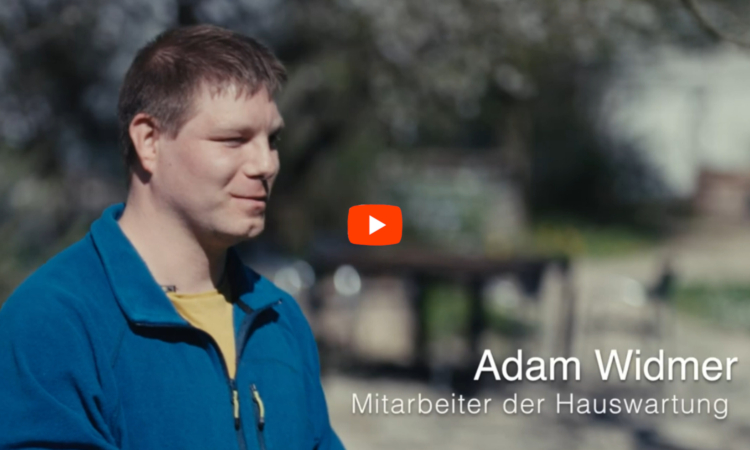 Bild zum Spendenvideo mit Adam Widmer